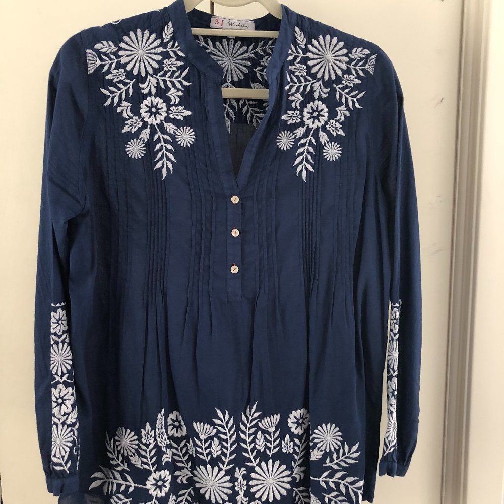 Johnny Was 3J Workshop bohemian blouse - XS